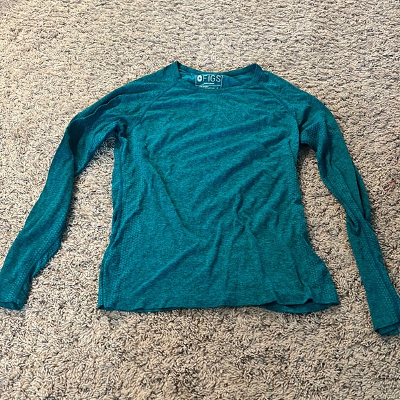 Figs Tops Figs Pacific Blue Underscrub Poshmark